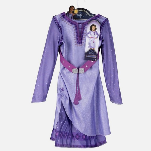 Disney Other - Disney Wish Asha Adventure Dress/Costume Size 4-6X